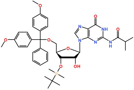 (图片) MC080620 N2-iBu-5'-O-DMT-3'-O-TBDMS-guanosine